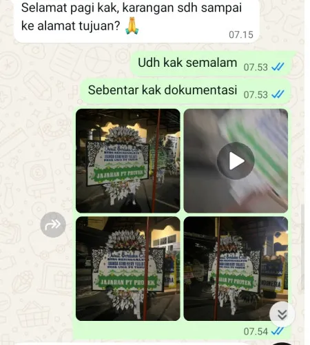 Pengiriman Papan Bunga Selamat Tpu Menteng Pulo
