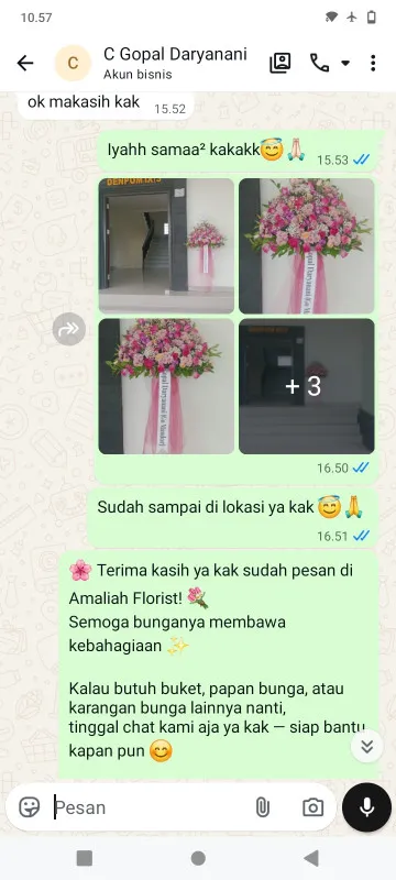 Pengiriman Karangan Bunga Tpu Menteng Pulo