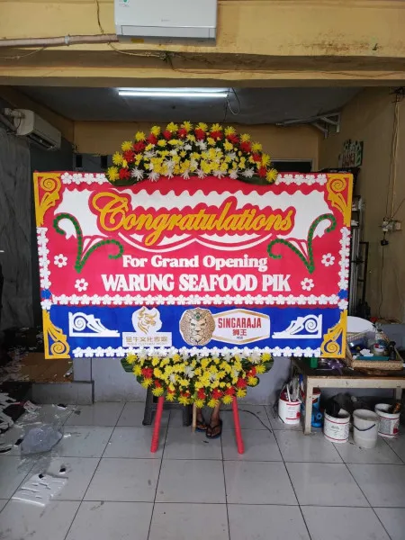 Papan Bunga Ucapan Selamat Tpu Menteng Pulo