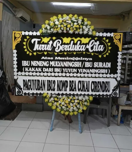Papan Bunga Duka Tpu Menteng Pulo